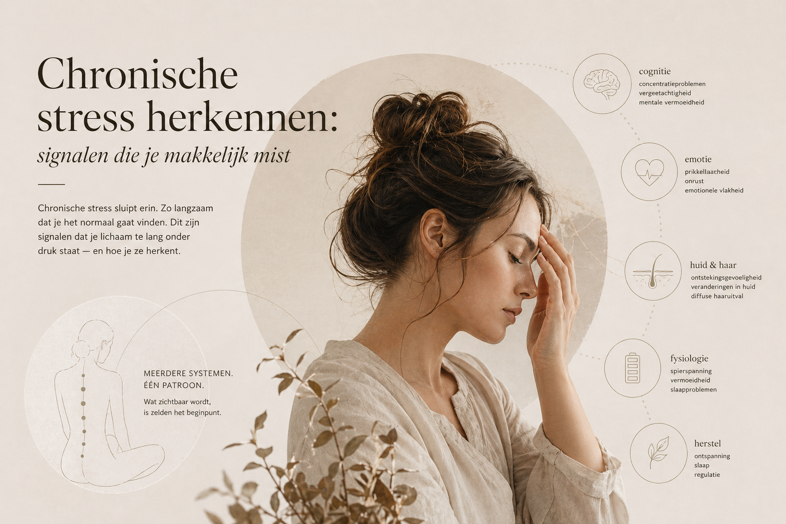 Chronische stress herkennen: signalen die je makkelijk mist